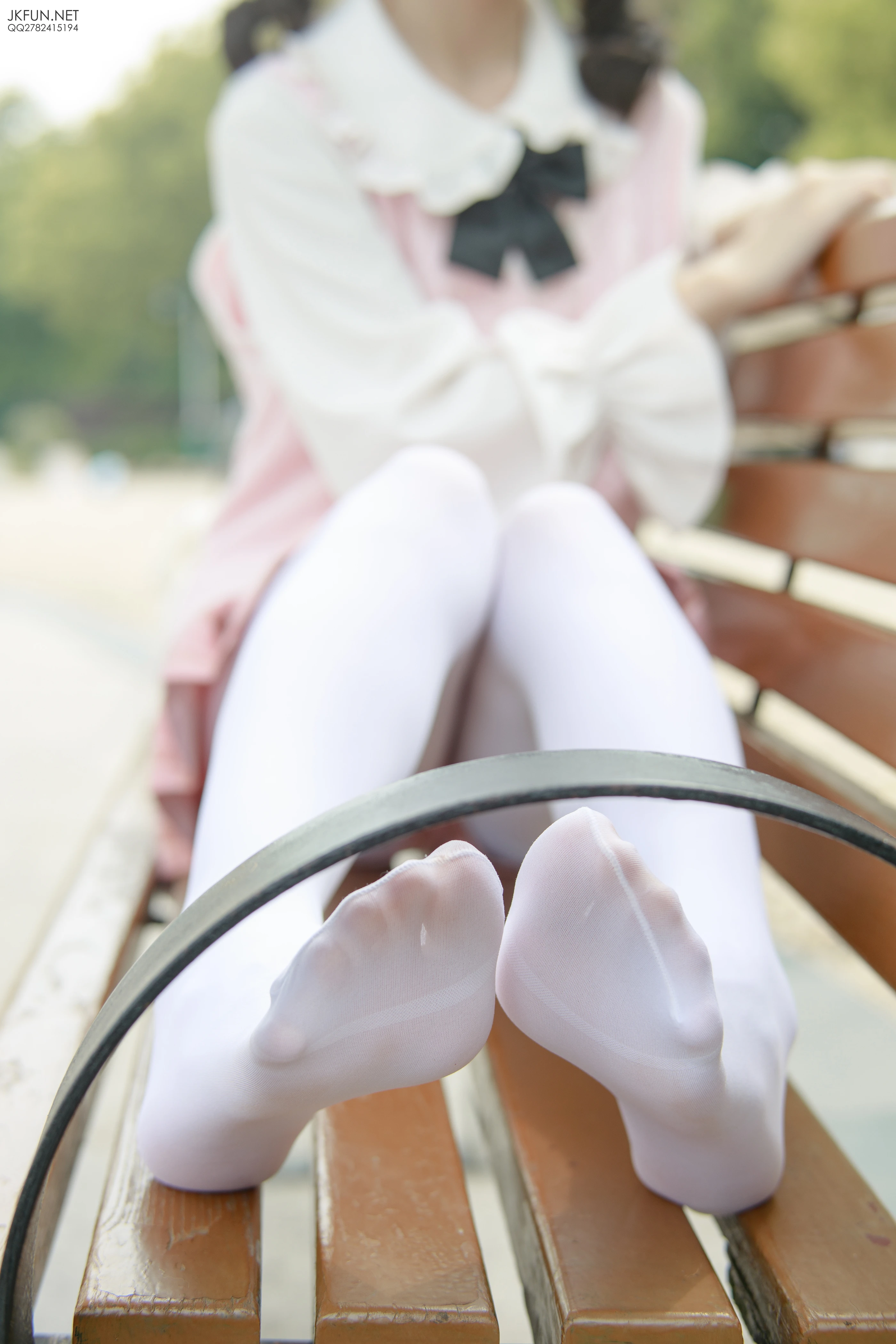 森萝财团 [JKFUN-007] 默陌 80D白丝 [126P 1V]插图9